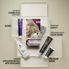 Close-up of Schwarzkopf High Lift Natural Cool Blonde 11.01 color cream