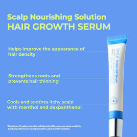 Close-up of Seapuri Scalpy Hair Growth Serum texture