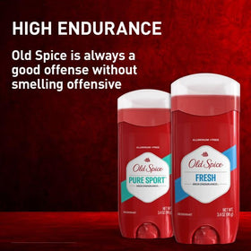 Close-up of Secret Aluminum Free Deodorant stick with clear application