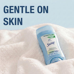 Close-up of Secret Antiperspirant and Deodorant stick