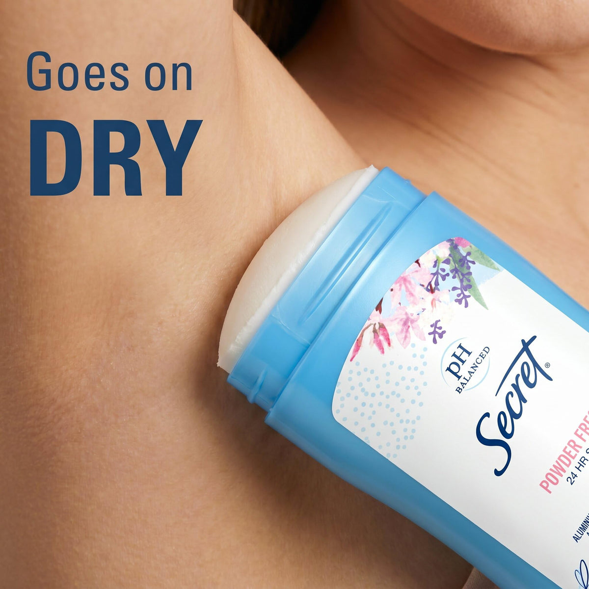 Close-up of Secret Antiperspirant Deodorant cap