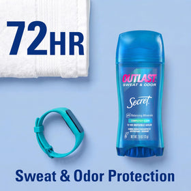 Close-up of Secret Outlast Antiperspirant Deodorant cap