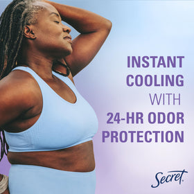 Close-up of Secret Whole Body Cooling Deodorant Mist nozzle