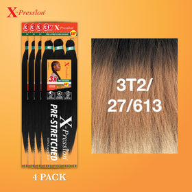 Close-up of Sensationnel X-Pression Braids texture