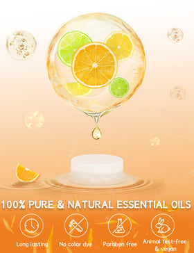 Close-up of SEONNIX Shower Steamer with essential oils