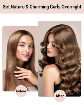 Close-up of Seritant Heatless Curls Velvet Hair Rollers