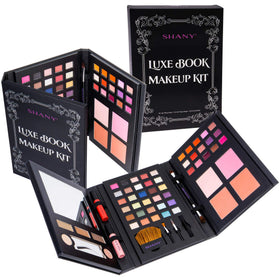 Close-up of SHANY Luxe Book eyeshadow palette