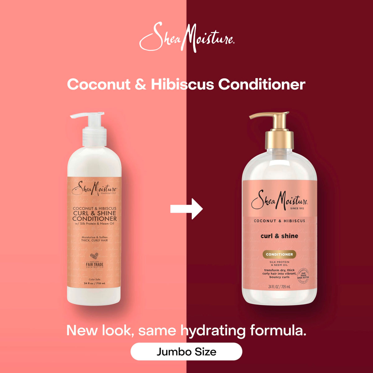 Close-up of Shea Moisture Curl & Shine Conditioner texture