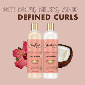 Close-up of Shea Moisture Curl & Shine Shampoo texture