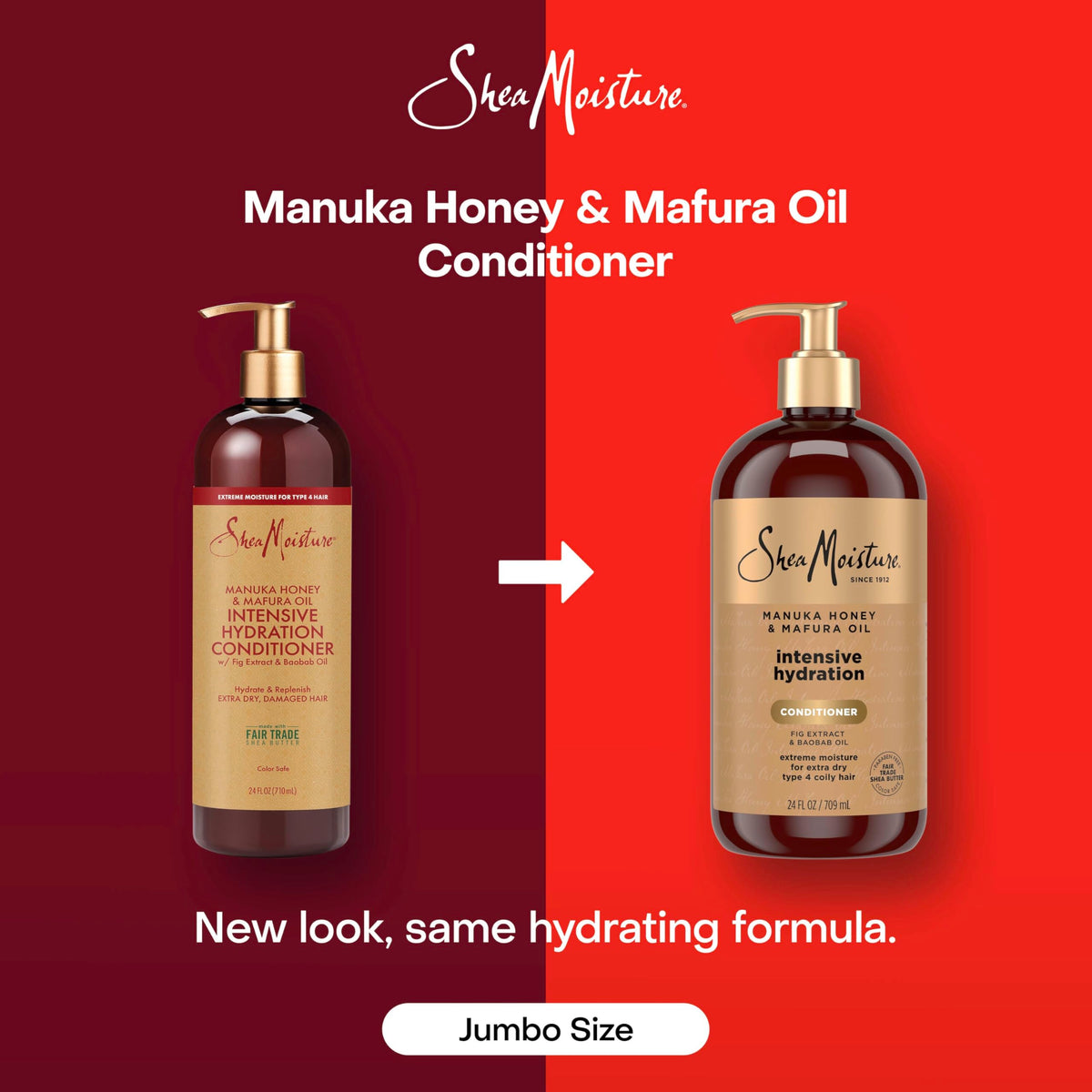 Close-up of Shea Moisture Intensive Hydration Conditioner texture