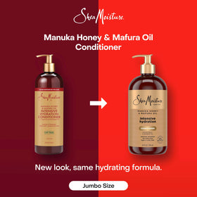 Close-up of Shea Moisture Intensive Hydration Conditioner texture