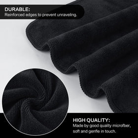 Close-up of SINLAND Microfiber Facial Cloth showing soft texture