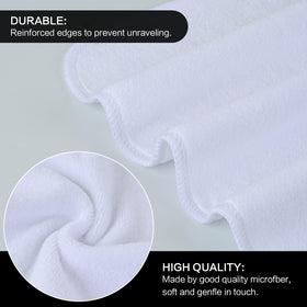 Close-up of SINLAND Microfiber Facial Cloth showing texture