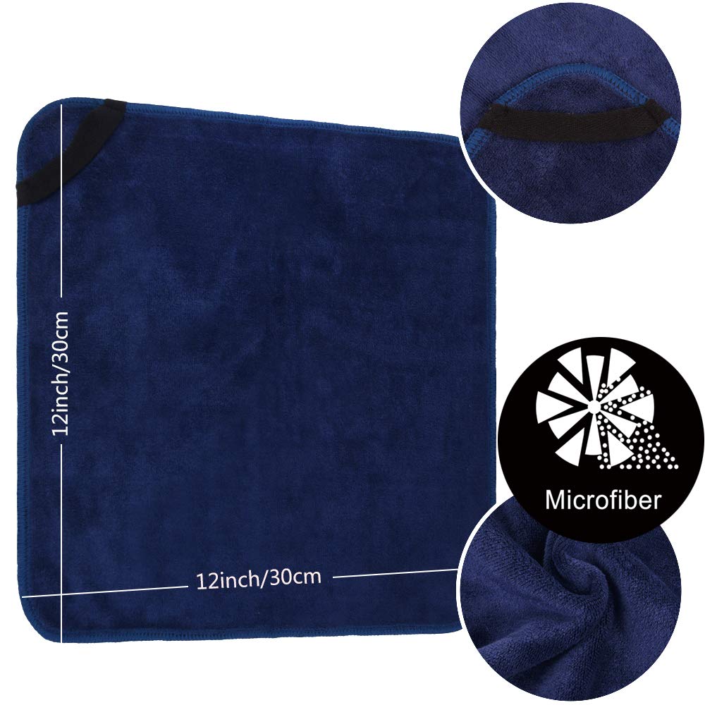 Close-up of SINLAND Microfiber Facial Cloth showing texture