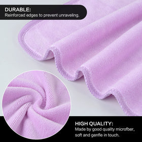 Close-up of SINLAND Microfiber Facial Cloths texture