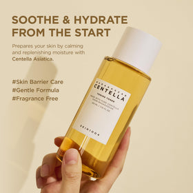 Close-up of SKIN1004 Centella Toning Toner bottle