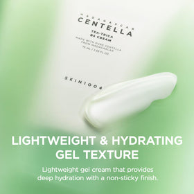 Close-up of SKIN1004 Tea-Trica B5 Cream texture