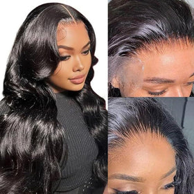 Close-up of Smoothair 4x4 Lace Closure texture