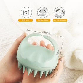 Close-up of Sndyi scalp massager bristles