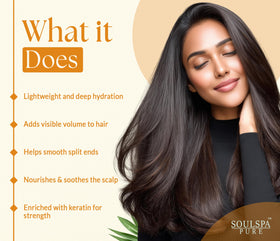 Close-up of SOULSPA PURE Biotin Conditioner texture