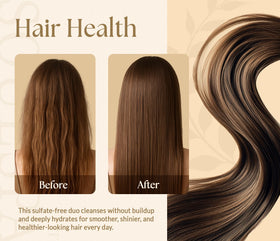 Close-up of SOULSPA PURE Biotin Rice Water Conditioner texture