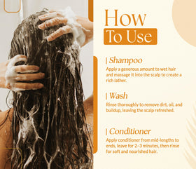 Close-up of SOULSPA PURE Biotin Shampoo texture
