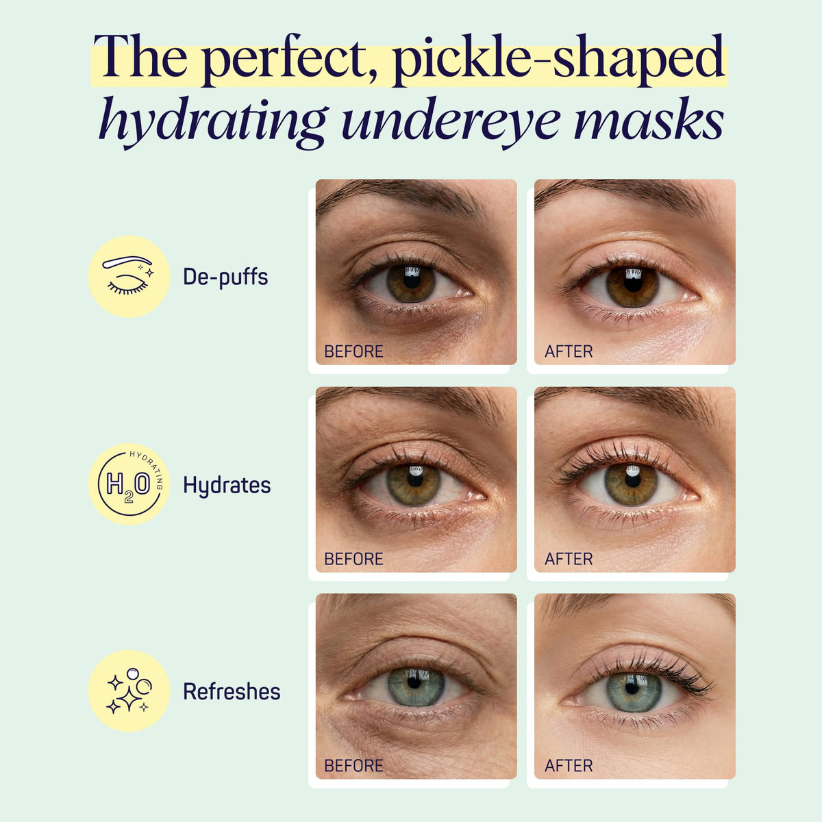Close-up of SpaLife Hydrogel Under Eye Patches texture