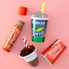 Close-up of Sprite lip balm tube