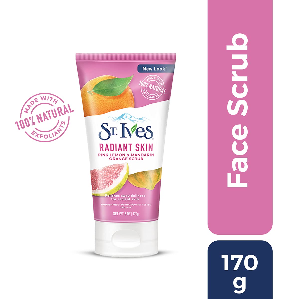 Close-up of St. Ives Radiant Skin Face Scrub texture