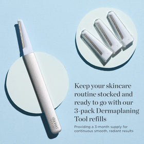 Close-up of StackedSkincare Dermaplaning Replacement Blade