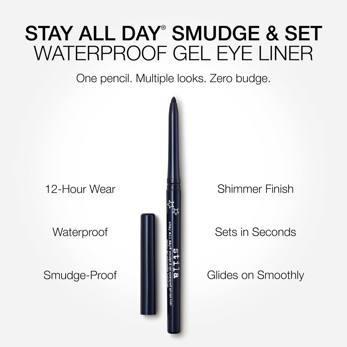 Close-up of stila Stay All Day Gel Eyeliner tip