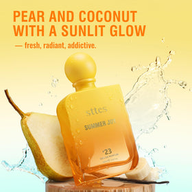 Close-up of Sttes Summer Joy Eau de Parfum spray nozzle
