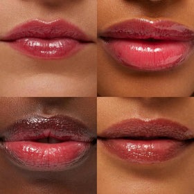 Close-up of Summer Fridays Lip Butter Balm showing texture