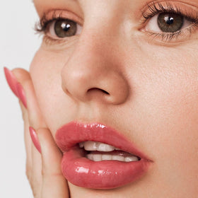 Close-up of Summer Fridays Lip Butter Balm with guava flavour