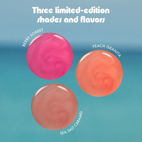 Close-up of Summer Fridays Sweet Summer Minis Lip Balm in a tube
