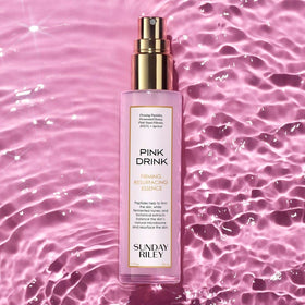 Close-up of Sunday Riley Pink Drink Skin Firming Essence Mist nozzle