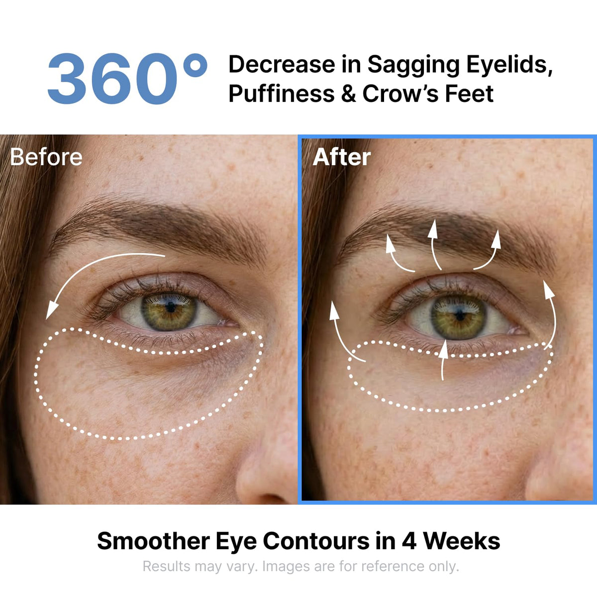 Close-up of SUNGBOON EDITOR eye cream texture on hand
