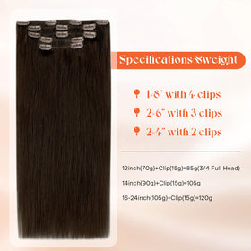 Close-up of Sunny Hair Clip-In Extensions showing texture