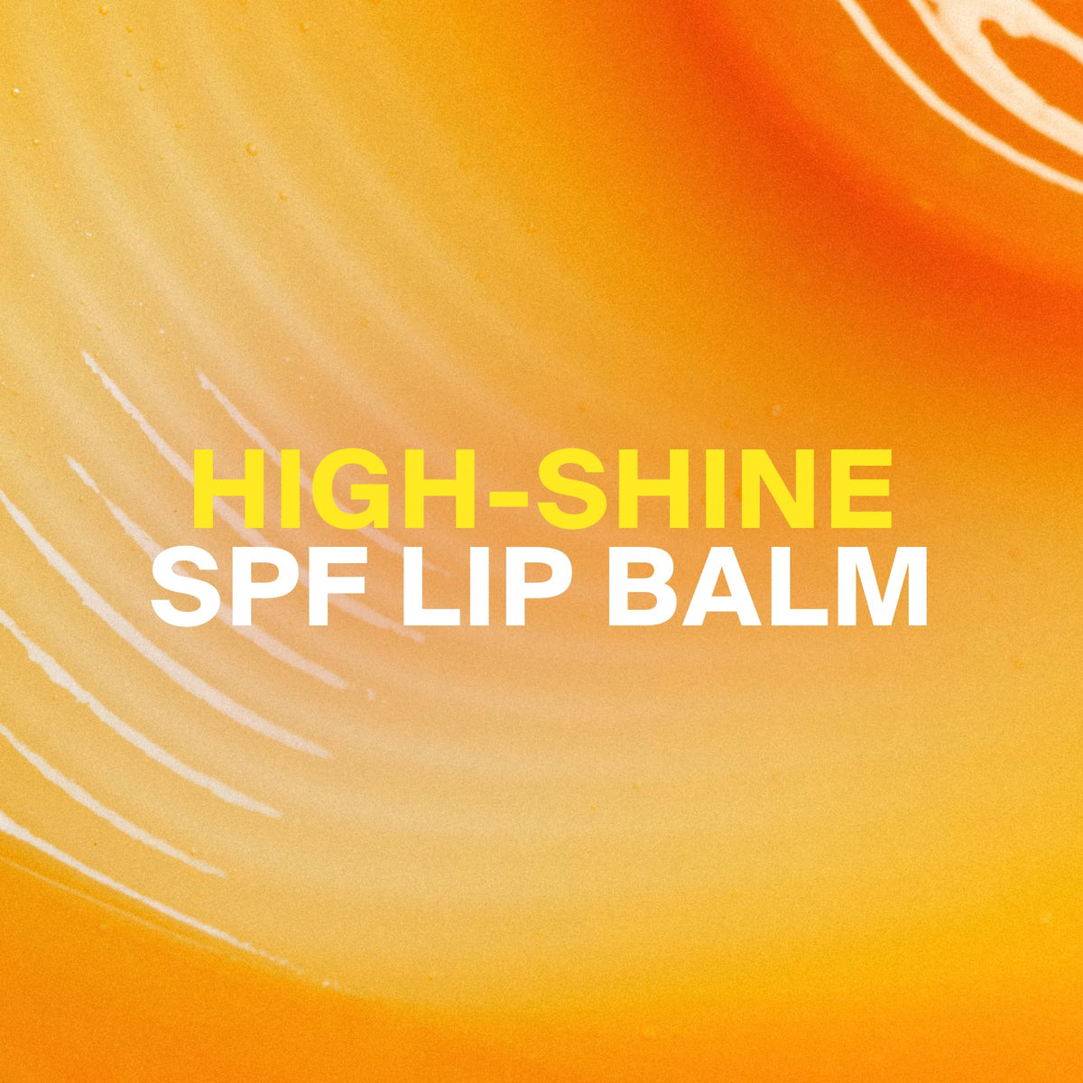 Close-up of Supergoop! Glow Gloss SPF 40 Lip Balm Strawberry Spritz texture