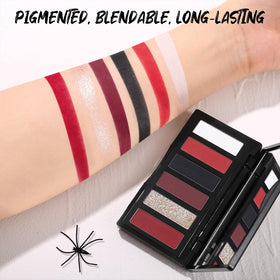Close-up of SUSIKEKI Red Eyeshadow Palette red shade