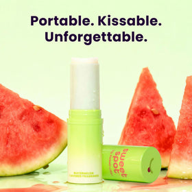 Close-up of Sweetums Watermelon Solid Perfume Stick texture