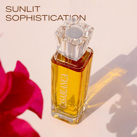 Close-up of Swiss Arabian Casablanca fragrance notes