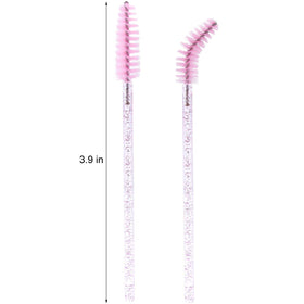 Close-up of Tbestmax mascara wand with bendable brush head