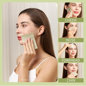 Close-up of Teenitor Oil Blotting Sheets texture