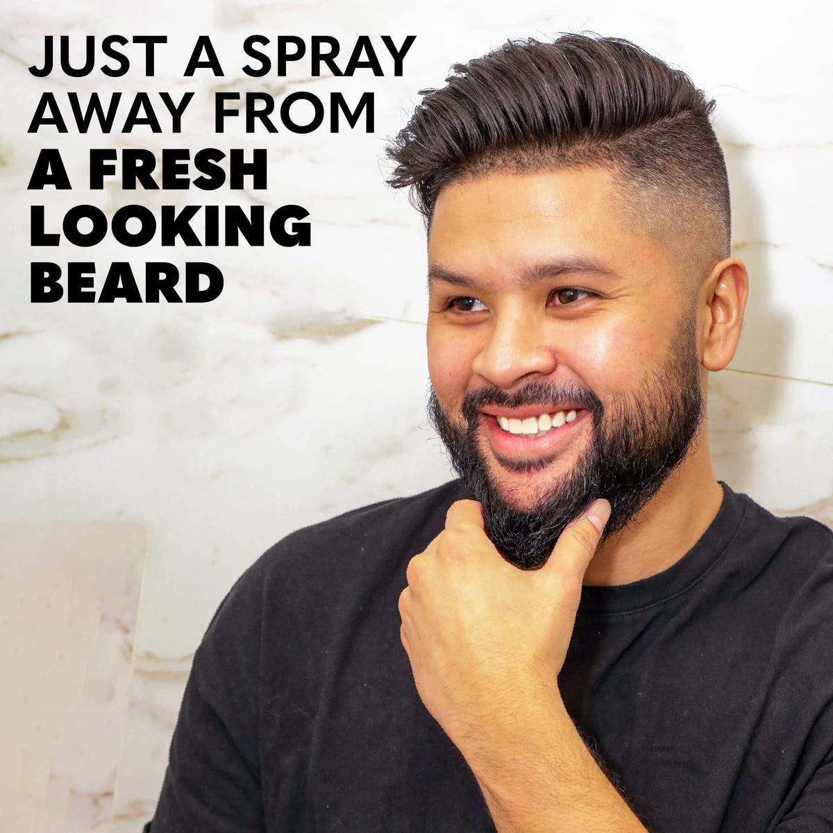Close-up of The Beard Club Riptide Beard Softening Spray nozzle
