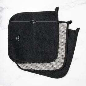 Close-up of the dual-sided texture of The Rustic Man wash cloth