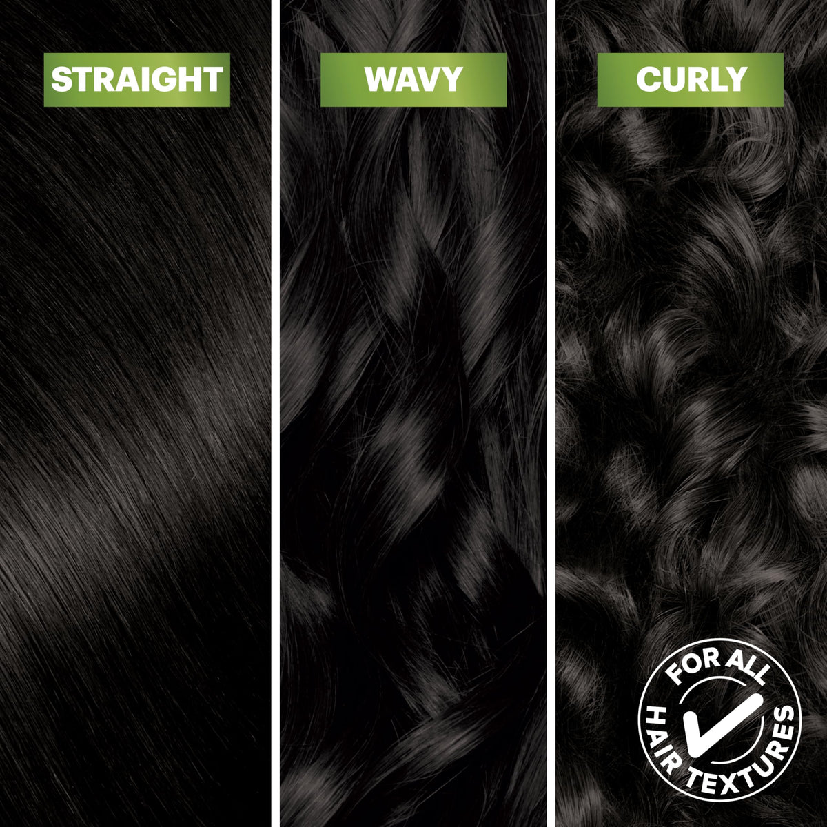 Close-up of the grapeseed oil ampoule included in Garnier hair color kit