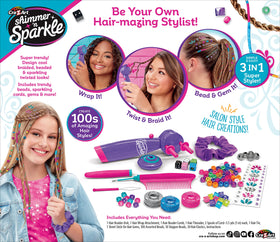 Close-up of the hair braider tool from Cra-Z-Art Deluxe Hair Designer