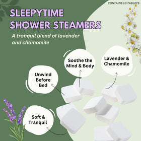Close-up of The Herbal Zen Lavender Shower Steamer