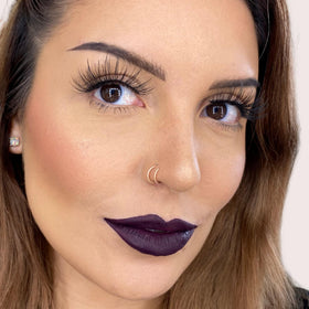 Close-up of The Lip Bar lipstick texture